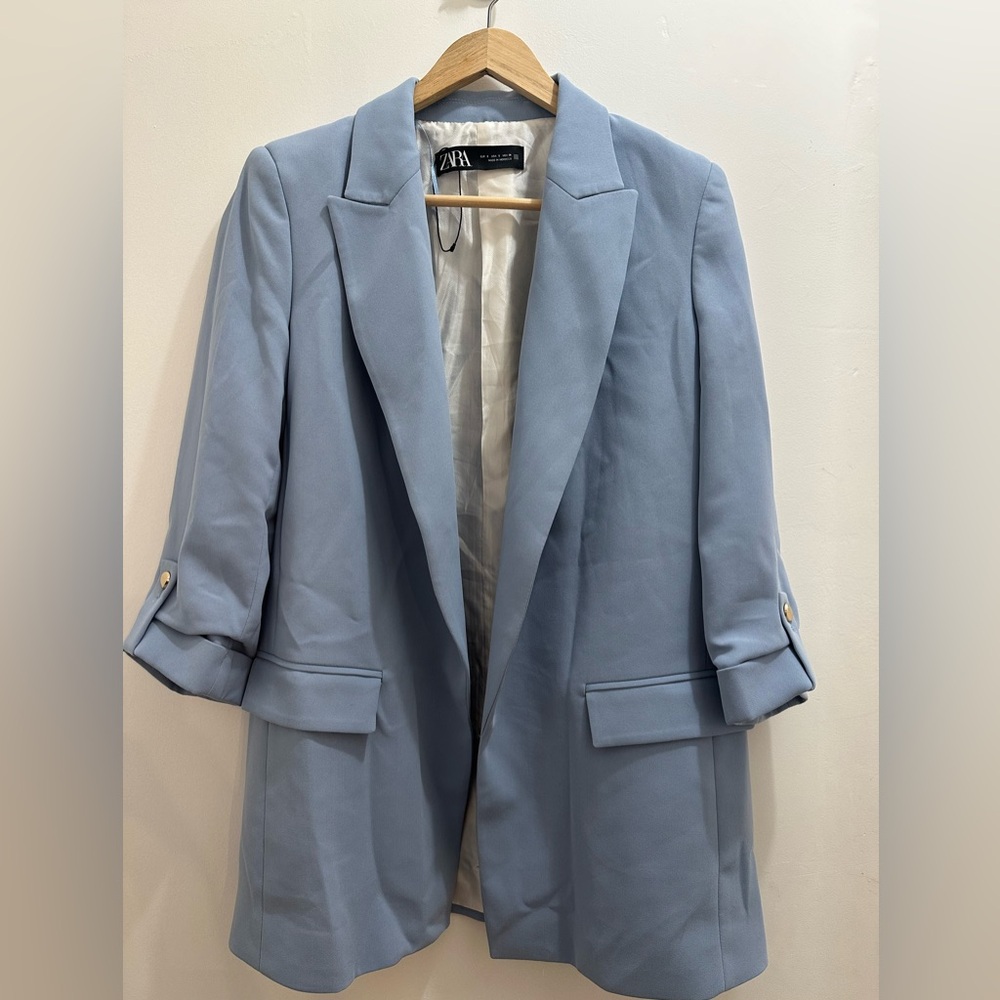 New Zara blazer with rolled up sleeves